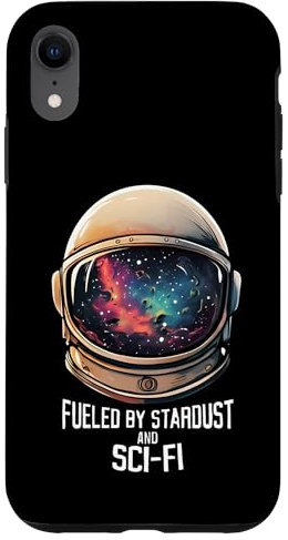 Fueled By Stardust And Sci-Fi Astronaut Helmet Hülle für iPhone XR