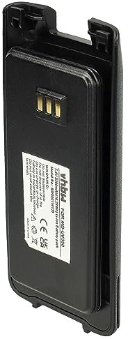 vhbw Batterie Compatible avec Retevis RT8, RT82, RT81 Radio Talkie-walkie (2200mAh, 7,4V, Li-ION)