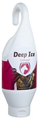 Excellent Deep Ice Gel Easy pump - Kühlendes Gel zur Konditionierung und Kühlung der Muskeln und Sehnen Ihres Pferdes oder von Ihnen selbst nach der Arbeit - Geeignet für Pferde und Menschen - 250ml