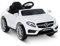 HOMCOM Voiture électrique Enfants sous Licence Mercedes Benz GLA AMG, véhicule électrique 3 Ans avec télécommande 2,4 GHz, MP3 USB, lumières et Sons, Ouverture de Portes, Blanc