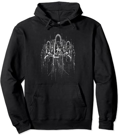 Warner Bros. Lord of the Rings The Nine Unisex-Erwachsene Hoodie Schwarz S