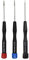 Juego de 3 destornilladores Pentalobe Uacen 5 puntos 0,8 1,2 1,5 juego de destornilladores de precisión o P2 P5 P6 o TS1 TS4 TS5 para Apple iPhone MacBook Pro Air Repair Tool Set