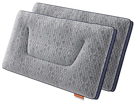 Sweetnight Kopfkissen 40x75 2er Set Kissen,Schlafkissen Sofakissen mit Polyester Füllung Atmungsaktiv geeignet für Alle Schlafpositionen,2er 40x75cm