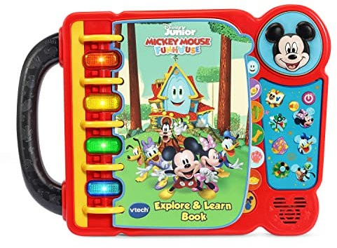 VTech Disney Junior Mickey Mouse Funhouse Explore And Learn Book