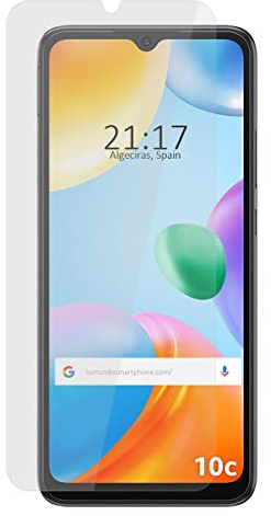Tumundosmartphone Protector Cristal Templado para Xiaomi Redmi 10C Vidrio