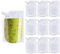 Travel Pouch,10PCS Plastic Reusable Hip Flask with Spout,Drink Pouches for Festivals Hide Alcohol,Juice, Sneak Booze, Liquor, Rum, Water-220ml