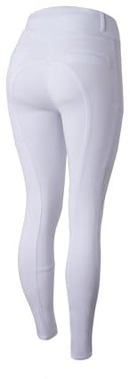HORZE Reithose Damen Mira, Reitleggings mit Handytasche und Vollbesatz