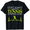 Tennis Herzschlag Sport Pulse Game EKG T-Shirt