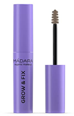 MÁDARA Organic Skin Care | Grow & Fix Tinted Eyebrow Gel (Smooky Blonde)