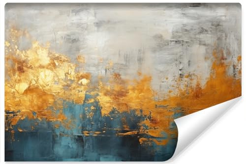 Muralo Fototapete Vlies 3D, Kunstdruck, Wandtapete - 416x254 cm | Beeindruckendes 3D-Design, hochauflösender Druck - ideal für Wohnzimmer und Schlafzimmer, Ein außergewöhnliches Raumerlebnis