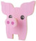 Konesky Kreatives Tier, handgeschnitzter Brillenhalter aus Holz, für Brillen, Sonnenbrillen, Ständer, Präsentationsständer, niedliches Schwein, Brillenhalter für Zuhause, Tischdekoration, Zubehör