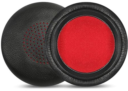 Ersatzpolster für Kopfhörer kompatibel mit Plantronics Voyager Focus UC B825 Binaural, Blackwire 5220 5210 7225, Voyager Focus 2 UC USB-A Headset-Ohrpolster, Kopfhörer Ersatzpolster 2 Stück