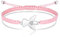 Jrêveinfini Schutzengel Armband Damen Mädchen Kinder Silber 925, Engel Schutzengel Taufe Stoff Armband Kommunion Mädchen, Glücksbringer, Firmung Schulanfang Schulkind Geschenke Frauen Mädchen