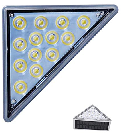 Homoyoyo Solar-stufenlicht für Den Außenbereich -solar-decklicht für Hoftreppenlichter