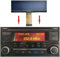LADYSON Reproductor de Radio estéreo de Coche, Pantalla LCD de Radio de 123 x 36 píxeles para Nissan Qashqai, Juke, Micra, Navara, NV200 LCD Display (97,5 x 38 mm)
