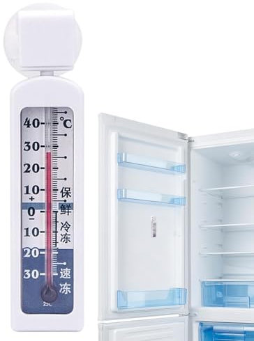 Kühlschrank-Thermometer, Gefrierschrank-Thermometer, Temperaturmonitor, Thermograph für Gefrierschrank | Klassisches Kühlschrankthermometer -30 ℃ - 40 ℃ - 40 ℃ Classic Kühlschrankthermometer