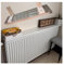 White Wooden Radiator Cover Shelf Unit with Brackets 180cm 150cm 140cm 130cm 120cm 100cm 90cm 70cm 60cm 50cm Long Floating Shelf Above Radiator (Wide 20cm) Ideal for Living Room Kitchen Balc