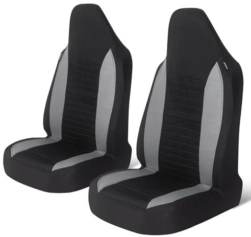 DMFCJQ 2 Stück Autositzbezüge Set für die Vordersitze für Toyota Aygo X AB70 2021 2022 2023 2024 2025, Auto Vordersitzbezüge Sitzbezug Auto Vordersitze Auto Sitzbezüge Autositzauflage Auto Zubehör