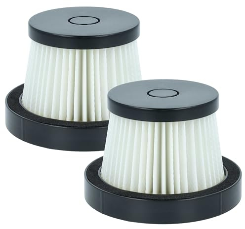 vhbw 2x Filtro compatible con BuTure JR700, JR400 aspiradora - Filtro de suciedad, unidad de filtrado