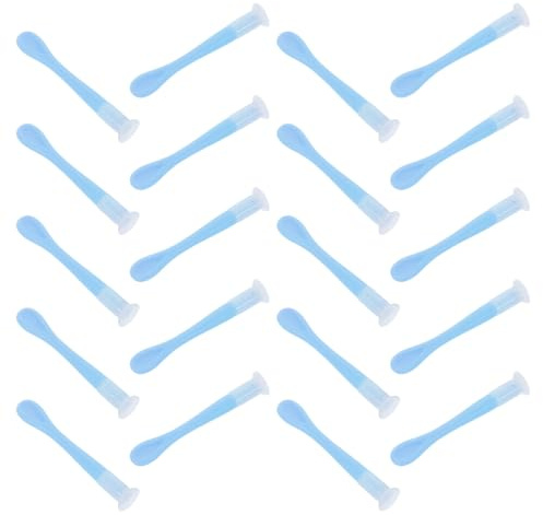 Anneome 20pcs Contact Lens Remover Sticks with Suction Cup Soft Tips Portable Lens Wearing Tools for Insertion and Removal for Travel and Daily Use