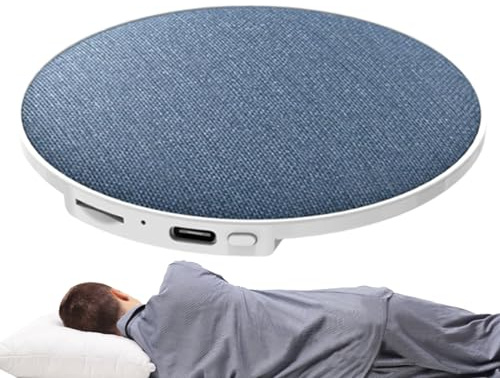 Haut-parleur sous coussin, son stéréo portable, appareil audio de sommeil, gadget de musique sans fil, accessoire de détente pour chambre à coucher, équipement de fête de voyage, femmes, hommes