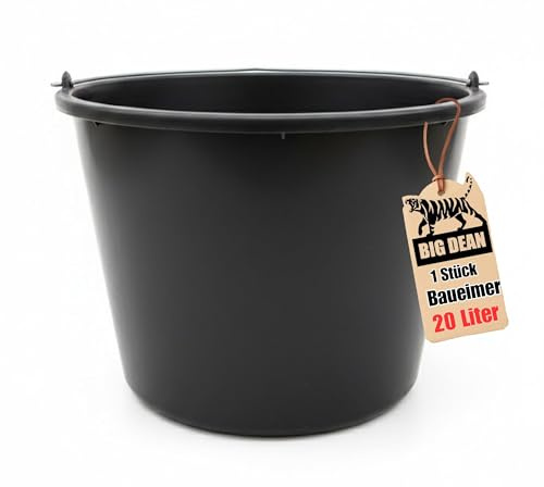 Baueimer 20 Liter mit Skala Made in Europe