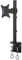 Allcam MDM10SG Single Monitor Stand w/Desk Mount Clamp in Black, Heavy-duty for 19-32 LCD up to 10Kg