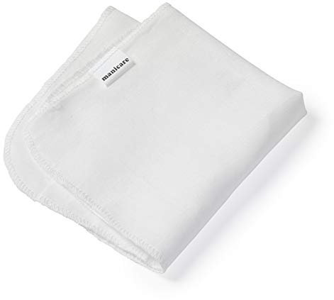 Manicare Paquete de 2 paños de muselina para la cara, elimina el maquillaje, paños de limpieza ecológicos reutilizables, suaves para la piel, exfoliantes, accesorio de spa de belleza, toalla facial,
