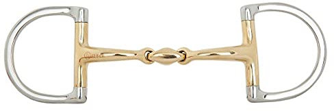 BR D-Ring-Trense doppelt gebrochen Soft Contact 14 mm