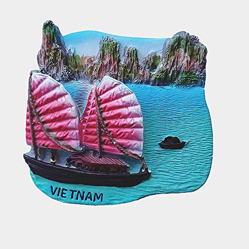 3D Vietnam Kühlschrankmagnet Souvenir Geschenkkollektion Haus & Küche Dekoration Whiteboard Magnetaufkleber Vietnam Kühlschrankmagnet