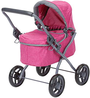 Knorrtoys 63331 - Puppenwagen Mini Lili - berry