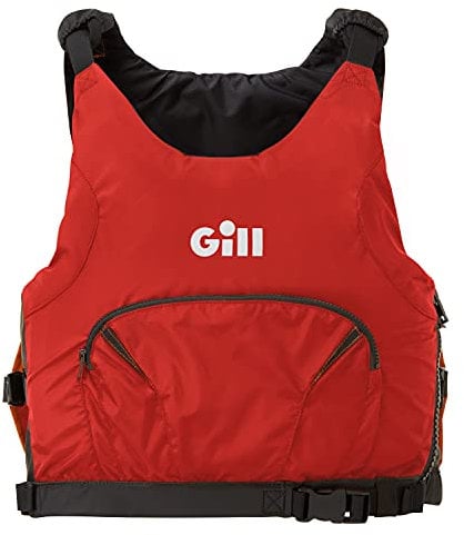 Gill Pro Racer Side Zip 50N Kajak Beiboot Segeln PFD Schwimmhilfe für Wassersport - Orange - Unisex