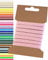 maDDma 5m Gummiband 6,6mm Gummilitze Wäschegummi elastisches Band Wäscheband Farbwahl, Farbe:rosa