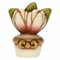 THUN - Krokusse mit Blume - Keramik - Gastgeschenke - 4,5 x 3,5 x 6 cm H