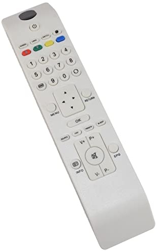 Fits Sharp RC3902 Television TV Remote Control Replacement White By Ufixt