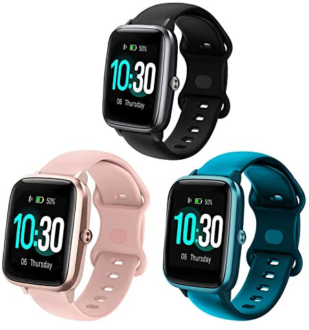 Harikiri Armband Kompatibel mit GRV FC1,19 mm Weiches Silikon Armband für Veryfitpro ID205L,Yamay Fitness,Willful,Popglory,UMIDIGI,ID205S ID205G ID215G ID216 SW020 SW023 WF021 WF025 Uwatch3