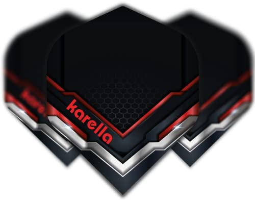 Karella Flights XT-Serie | 100 Micron | 8 Varianten, für Steeldart und Softdart