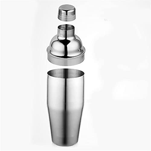 Shaker à Cocktail 550Ml/750Ml Shaker à Cocktail en Acier Inoxydable Mélangeur à Cocktail Vin Martini Boire Boston Shaker Party Bar Outil (Taille : 4Pcs 550Ml) (Acier 750ML)