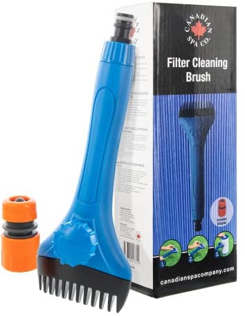 Canadian Spa CO. Brosse de Nettoyage pour Filtre, Brosse pour Nettoyer Le Filtre, Brosse à Filtre Whirl Pool