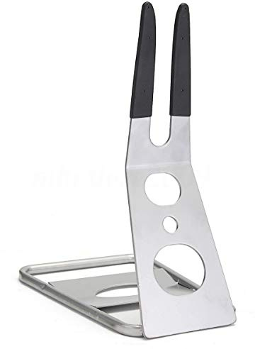 MAXXONI Fahrradhalter Fahrradständer Montageständer Ständer Fahrrad Halterung Bodenständer MHBS03 - Silber