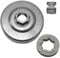 Yutacorex 1121 007 1001 .325 7T Clutch Drum Sprocket Kit Fit for Stihl 024, MS240, MS260, MS260C, 026 Chainsaw (3 Packs)