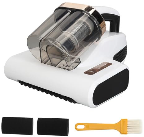 Zerodis Mattress Vacuum Cleaner, Bed Vacuum Cleaner 20Kpa Suction Powerful Handheld Vacuums for Dust & Pet Hair Effectively Up Pillows, Cloth Sofas, Carpets and Ther Fabric Surfaces