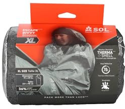 SOL Escape Bivvy XL mit Kapuze - Orange