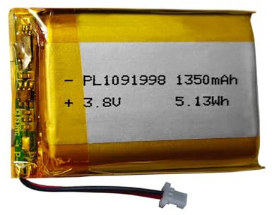 1350 mAh 3,8 V Batteriewechsel für Sena 10C EVO Motorrad-Bluetooth-Kamera SP59 Batteriewechsel, 10C Evo Akku SP59 Akkus