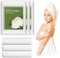 xiaozhifu Lot de 10 serviettes de douche jetables Taille familiale Utile Serviettes de bain jetables en tissu non tissé Portable Serviettes jetables pour serviettes de douche, randonnée, camping, sac