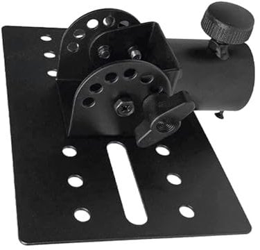 Xvilmaun Dj Speaker Stand Adapter Top - 35mm Metal Mount DJ Speaker Stand Adapter - Stable Support Metal Internal Speaker Top Hat for Stage Performances and Special Events