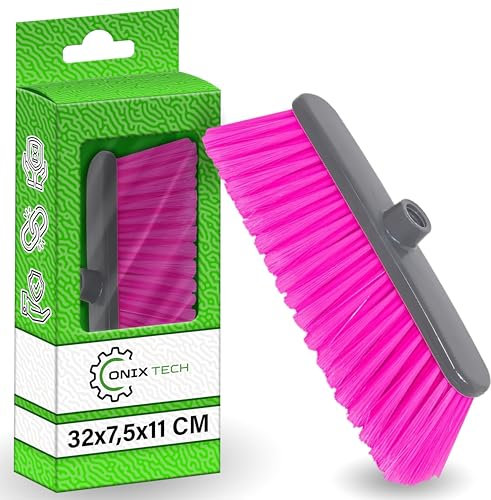 Cepillo de Escoba 32 x 7,5 x 11 cm 220 g Cepillo Barrer Rosa - ONIX TECH
