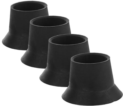 KOMBIUDA 4 Stück Trampolin-Saugnapf-Fußabdeckungen Trampolin zubehör Trampolin ersatzteile Trampolin-Zubehör Trampolin-Stabilisatoren Outdoor-Zubehör rutschfeste Trampolinteile Gummi