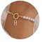 TINGN Buchstaben Armbänder Damen - Perlenarmband Damen Gold Armband mit Buchstabe H Personalisiertes Charm Armband Geburtstag Valentinstag Weihnachten Geschenke für Frauen Freundin Mutter Nichte