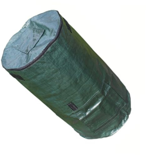 YARNOW Compost Garden Bag Bin Cover Leaf Waste Collection Bucket for Kitchen Outdoor